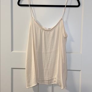 Mango satin creme top